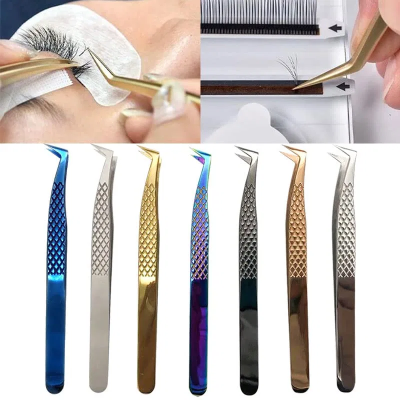 Пинцет для ресниц, Stainless Steel, мультиколор Generic — фото 3