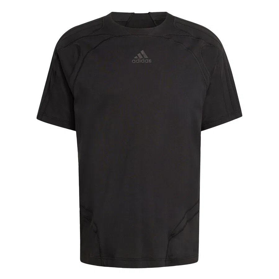 Футболка ADIDAS ORIGINALS 'CUTLINE REGULAR' черного цвета
