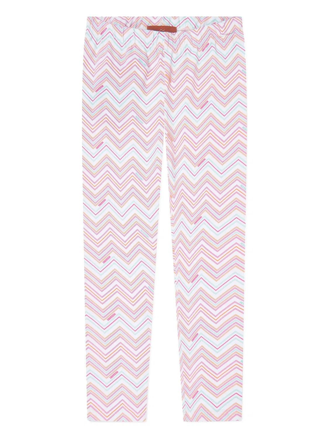 Штаны с зигзагообразным принтом Missoni, белый