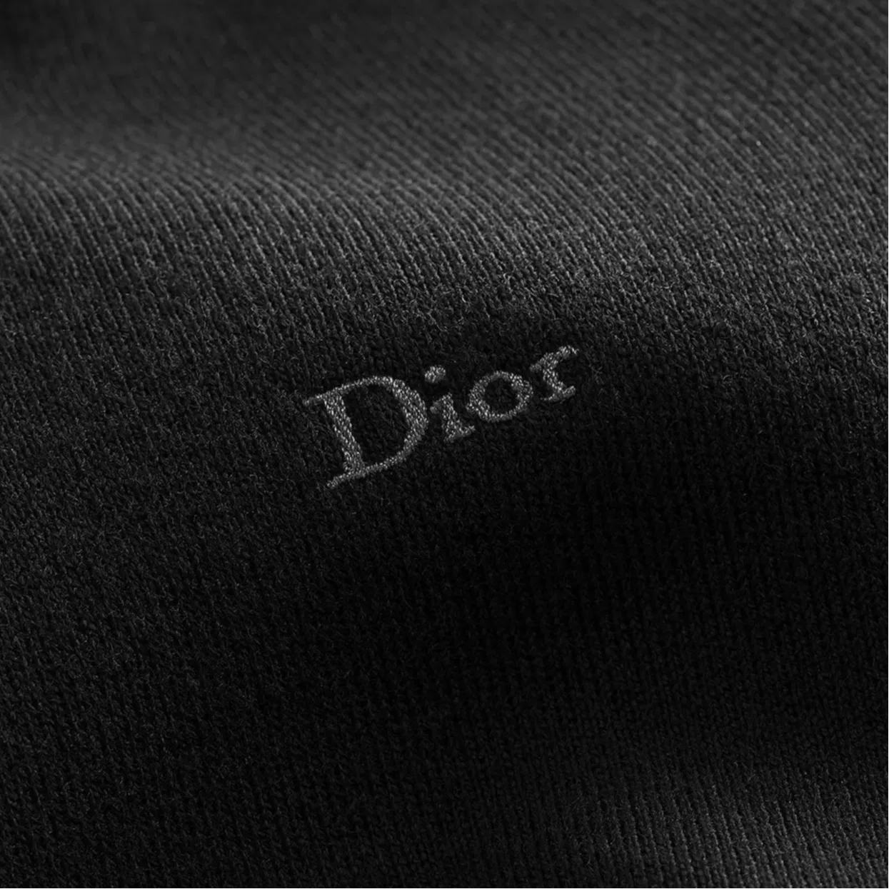 Мужской свитер с воротником-стойкой Black DIOR, Black — фото 4