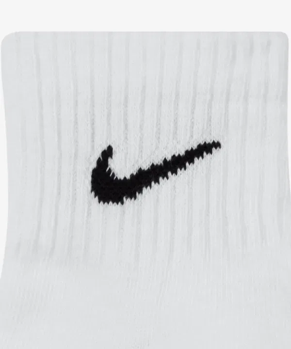 Носки повседневные анимационные, 3 пары, Nike, белый, черный — фото 4