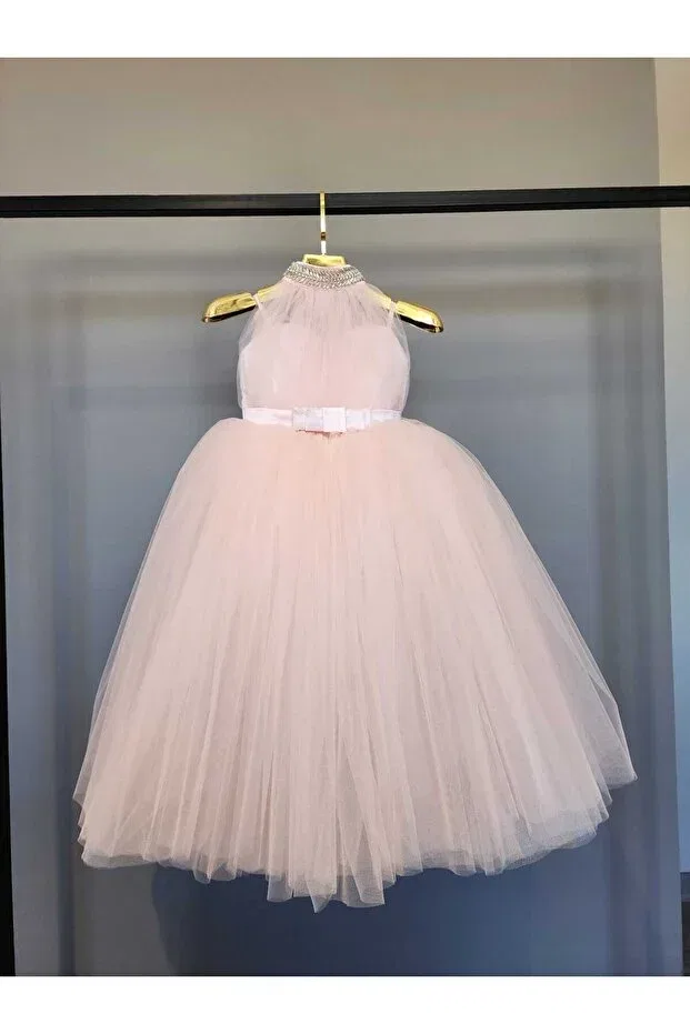 Детское платье для девочек без рукавов Scstil, Pink