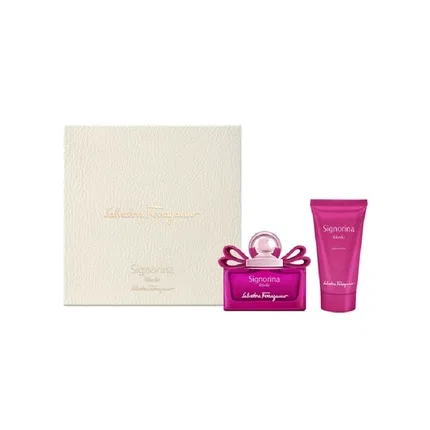 Набор парфюмерный Salvatore Ferragamo Signorina Ribelle, 1 Oz Eau De Parfum + 1.7 Oz Body Lotion