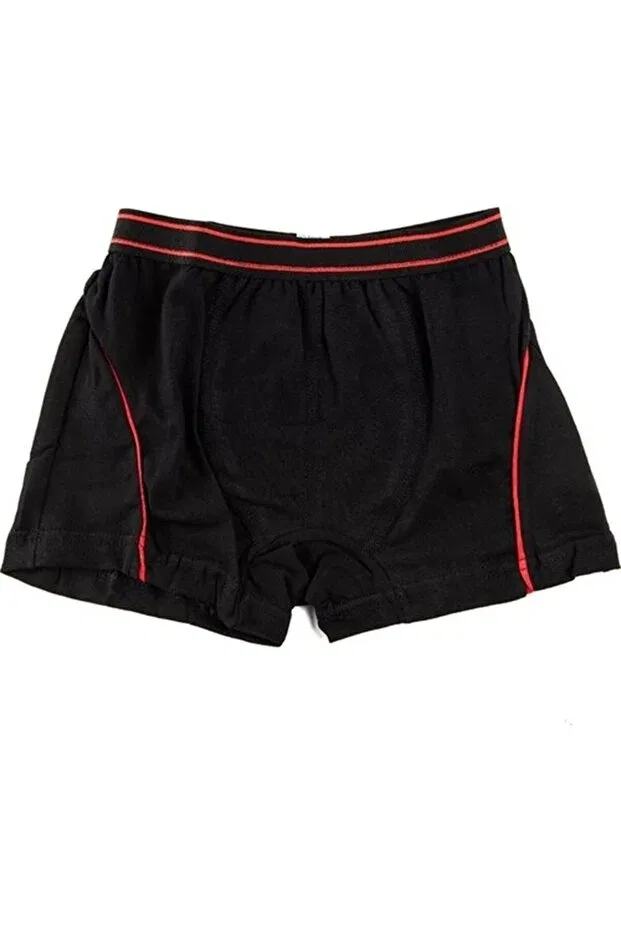 Детские боксеры для мальчиков хлопковые 3 шт Boxer Shorts Çamaşırcımshop, Black