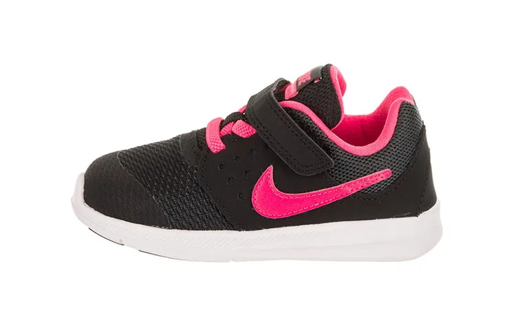 Детские кроссовки для малышей с мягкой амортизацией Nike Downshifter 7, Black Pink