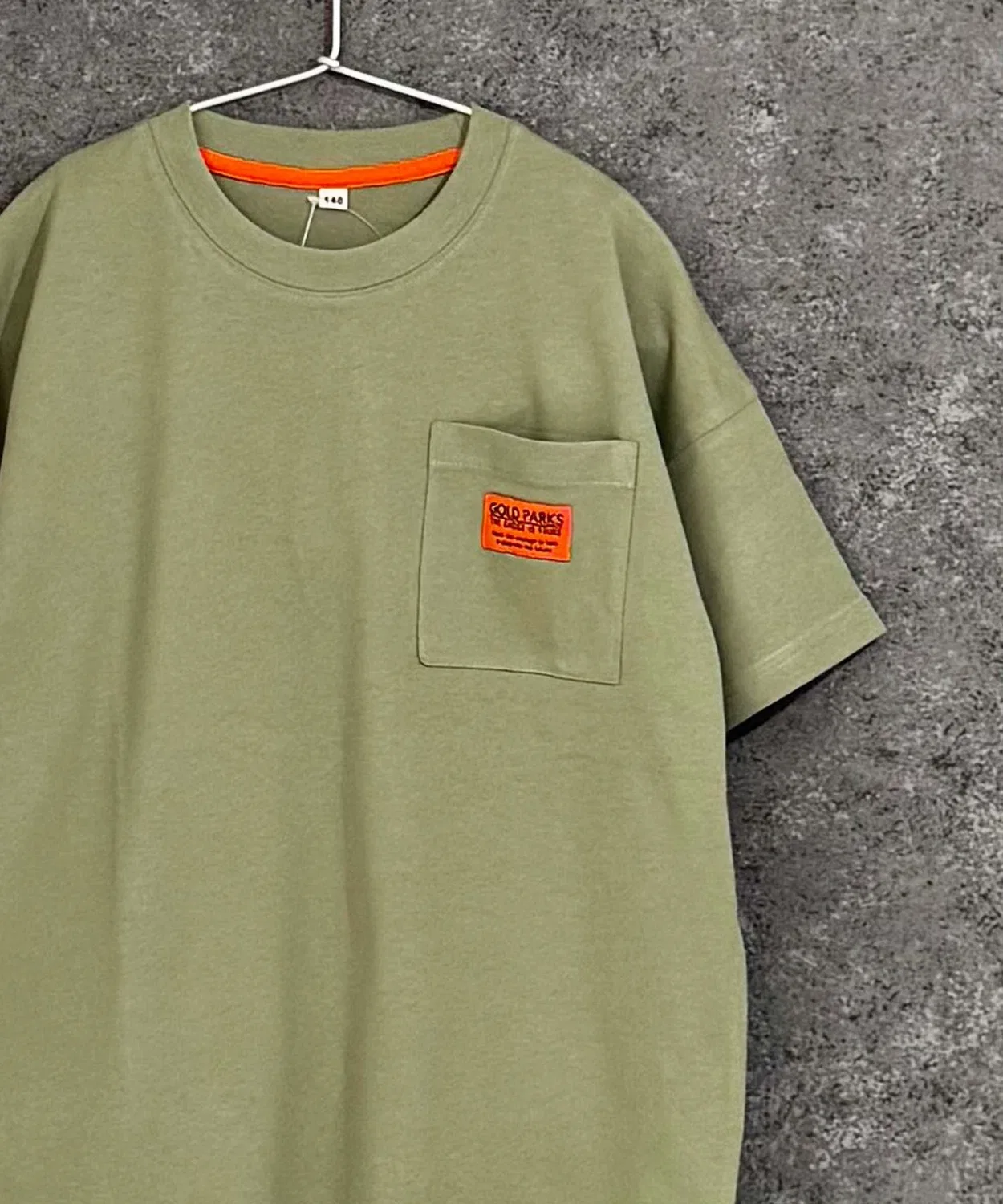 Детская футболка с нагрудным карманом Big Half Sleeve Universal Style Wear, Light Khaki