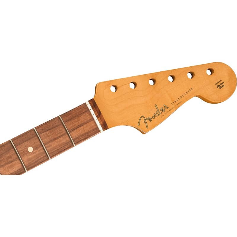 

Подлинный гриф Fender Road Worn Stratocaster 60-х годов, Pau Ferro, форма C Stratocaster Neck