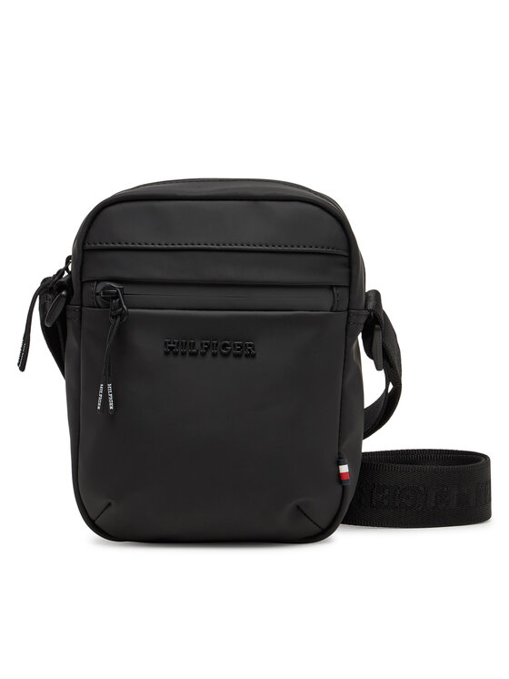 

Сумка через плечо Th Tpu Mini Reporter AM0AM13498 Tommy Hilfiger, черный