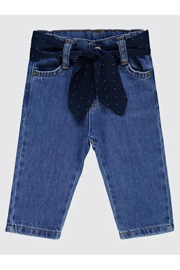 Детские брюки для девочек зауженные Beli Civil Baby, Light Blue