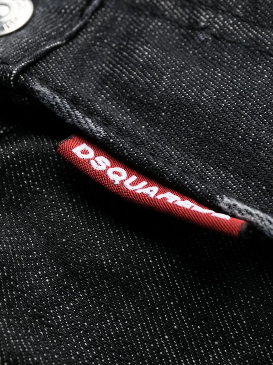 DSQUARED2 Джинсы с зауженными ногами в черном — фото 2
