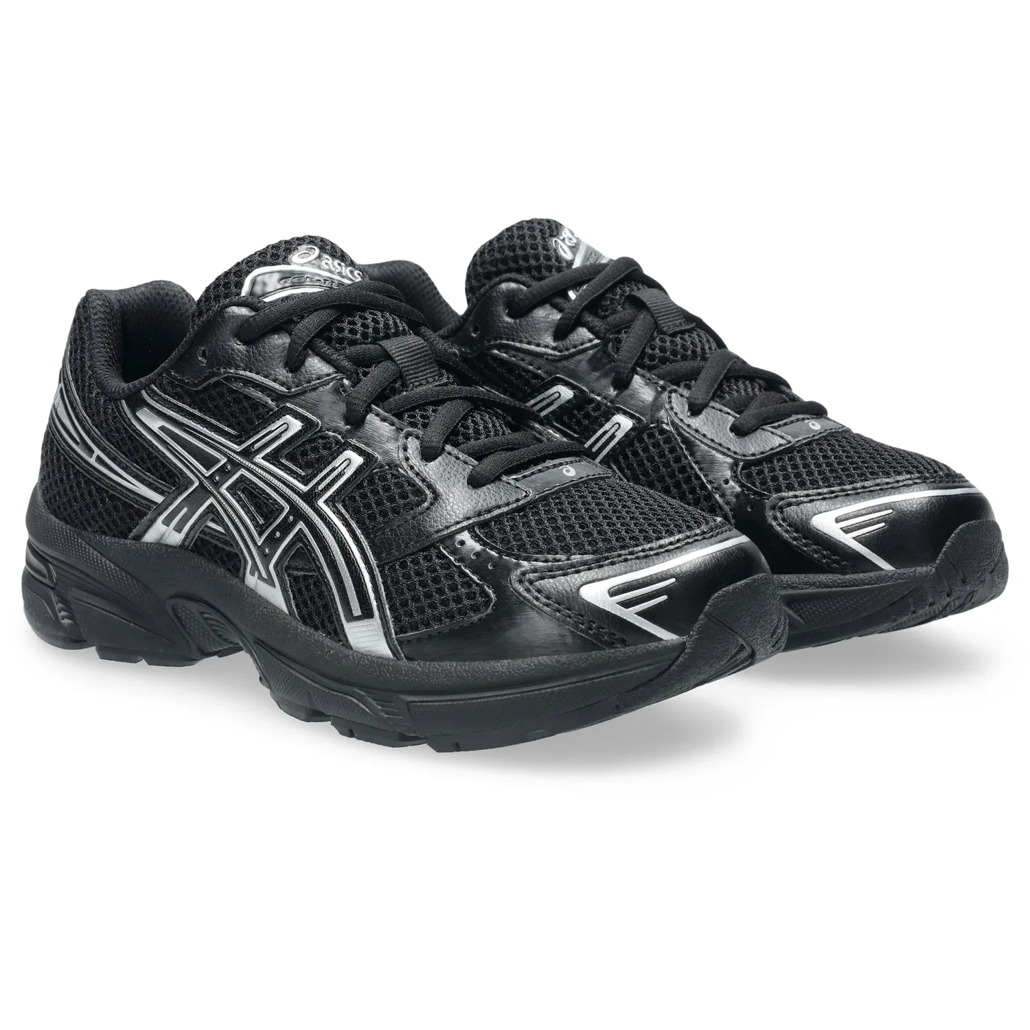 Детские кроссовки GEL-1130 ASICS SportStyle, Black/Pure Silver