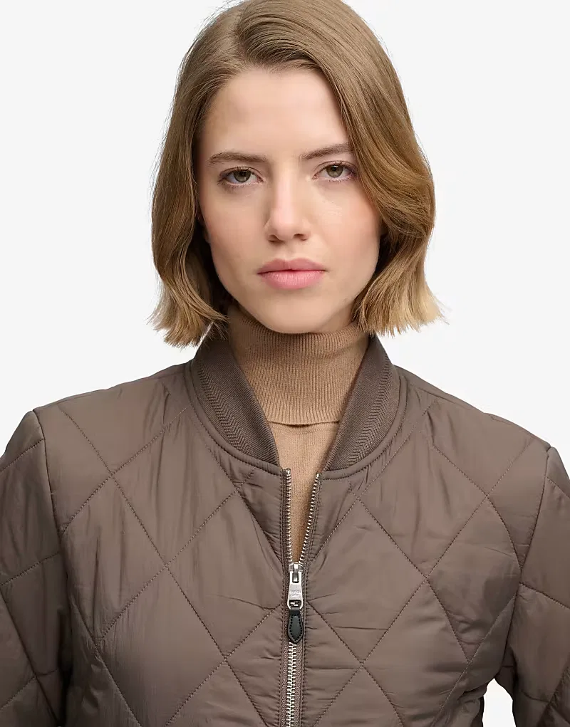 Бомбер Superdry Liner темно-хаки — фото 3