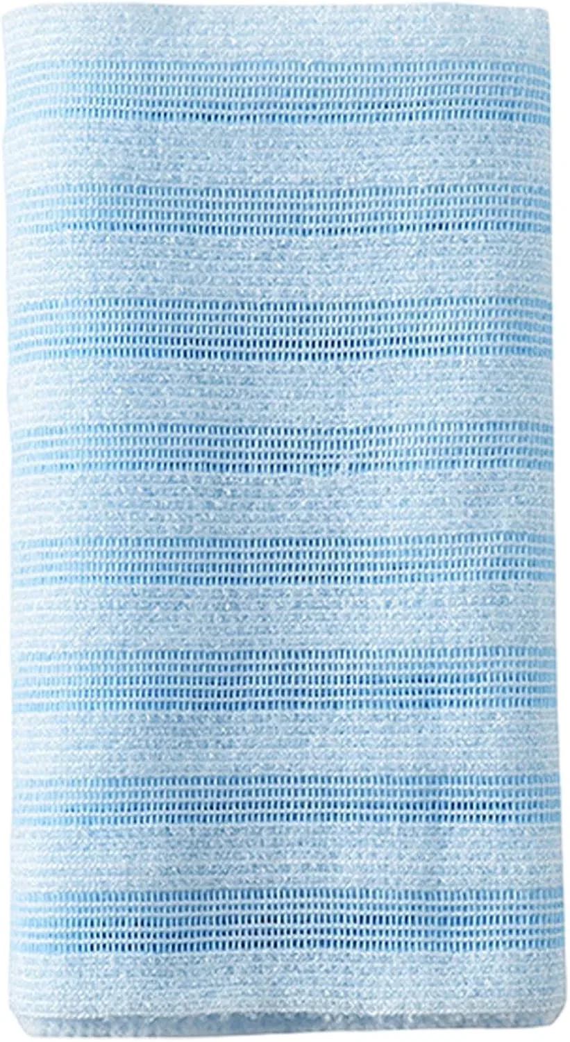 Скребок для спины с полосками, Generisch, 45 г, Blue Stripes