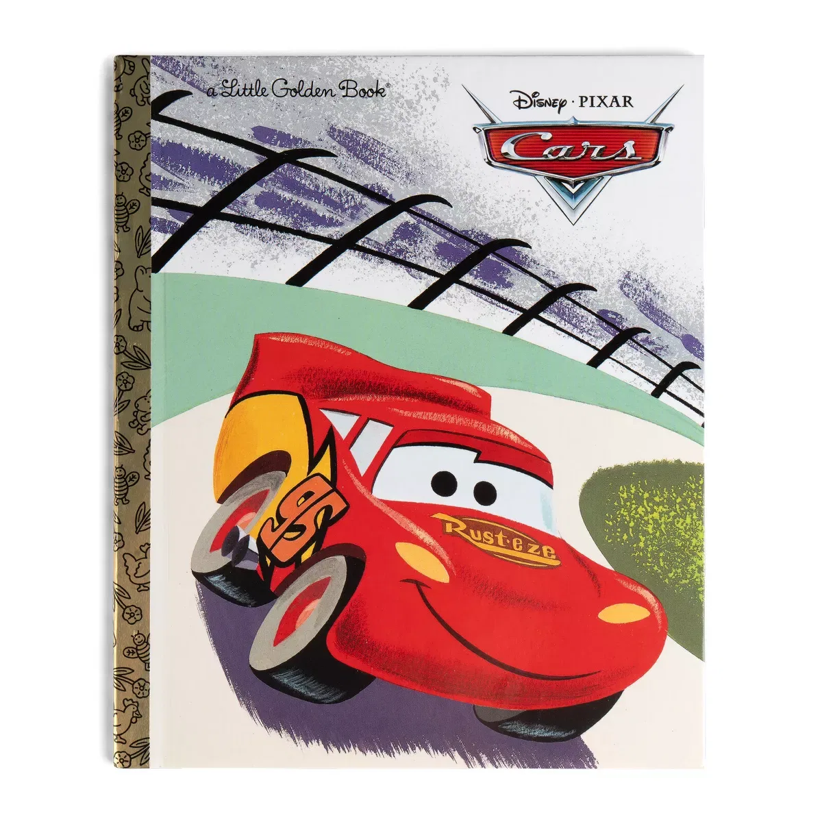 Детский комплект футболки и книги с принтом Lightning McQueen Tow Mater Disney, Cream — фото 3