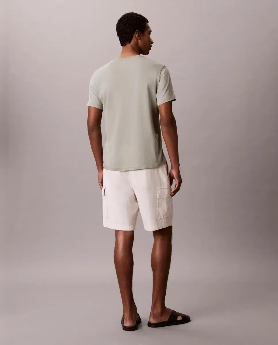 Мужская футболка с коротким рукавом из Supima хлопка Calvin Klein, Gris — фото 2