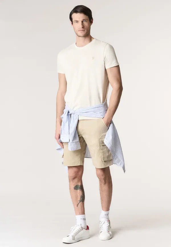 Футболка дышащая basic t-shirt U.S. Polo Assn., белый — фото 2