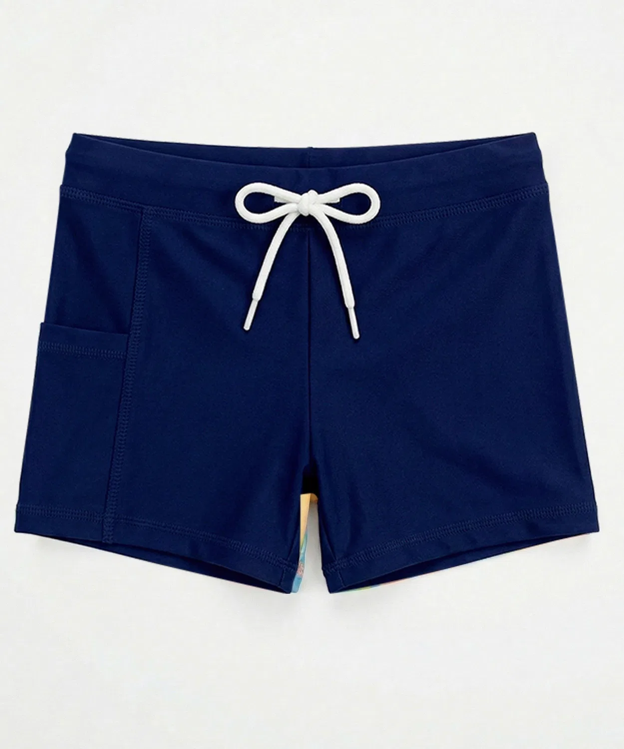 Детские плавки с регулируемым поясом и подкладкой, модель Colorful Swim Shorts TeddyShop, Navy