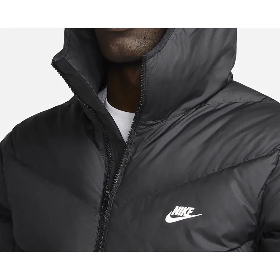Мужская куртка Storm-FIT Windrunner Nike, Черный — фото 4