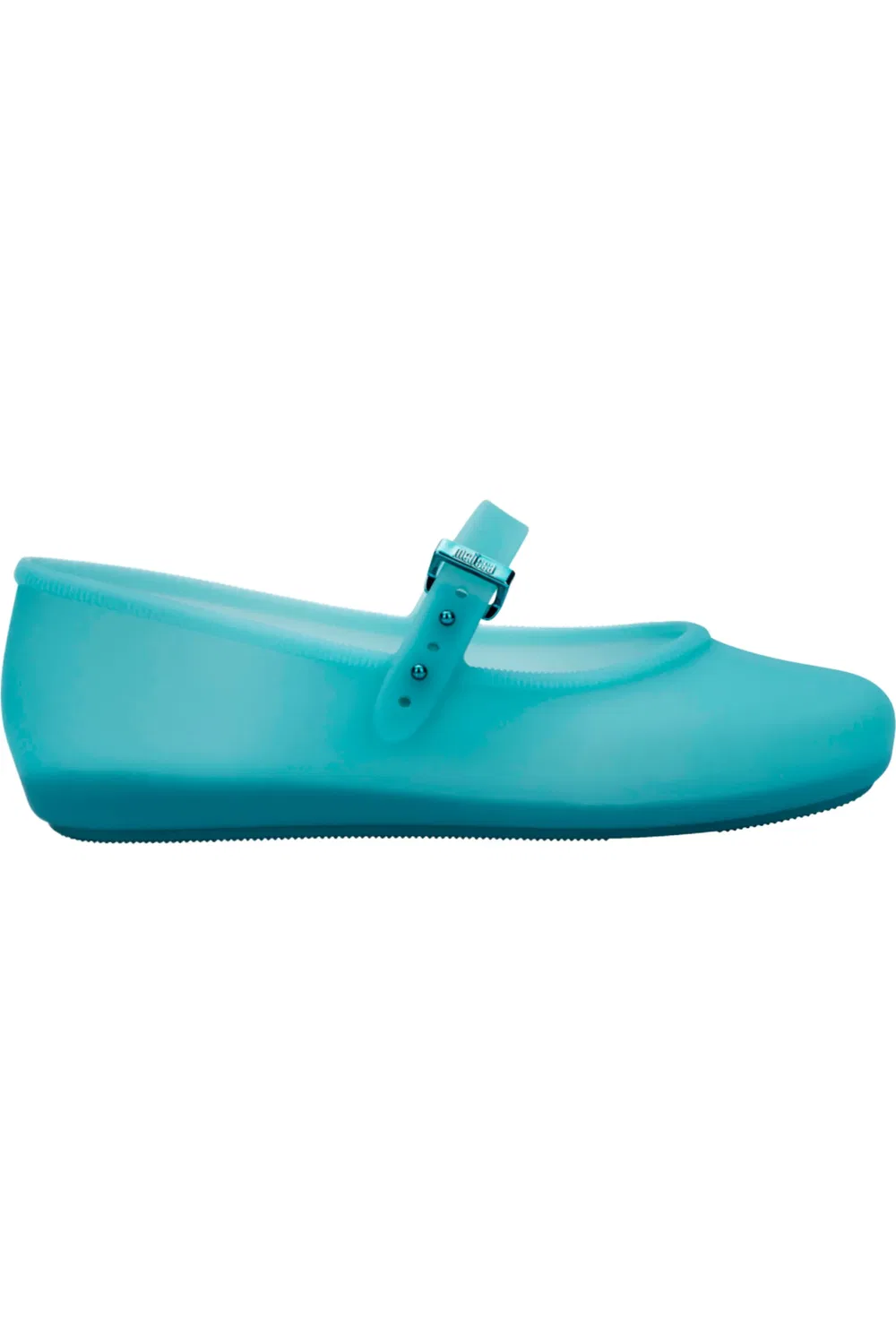 Детские балетки водонепроницаемые с регулируемым ремешком Soft Ballerina Mary Jane Mini Melissa, Milky Green — фото 2