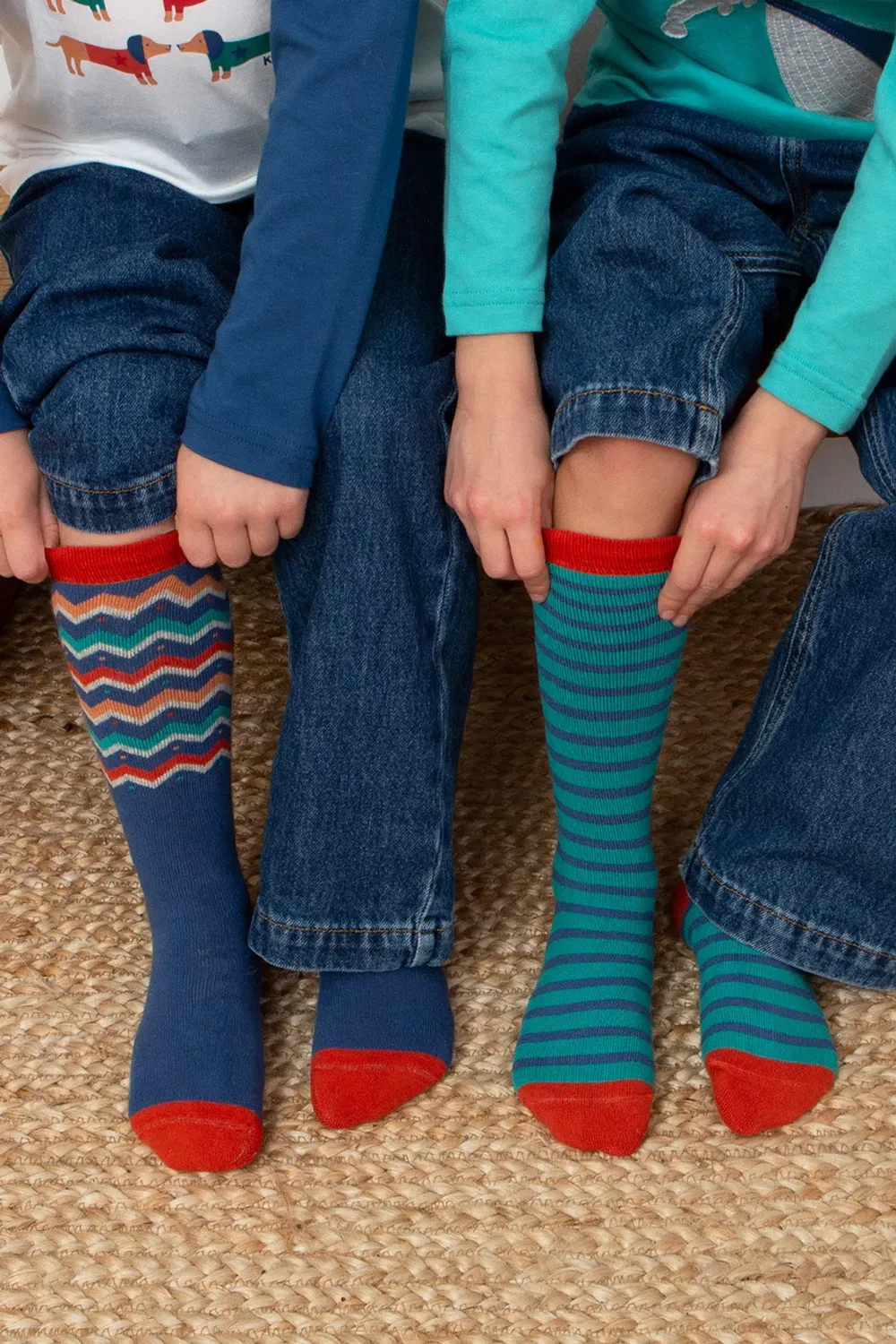 Уютные носки модель Cosy Socks Zigzag, Kite, Multi — фото 2