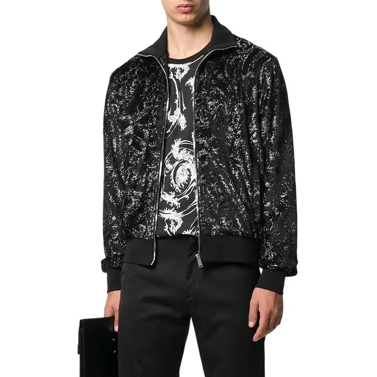 Мужская куртка VERSACE, Black — фото 3