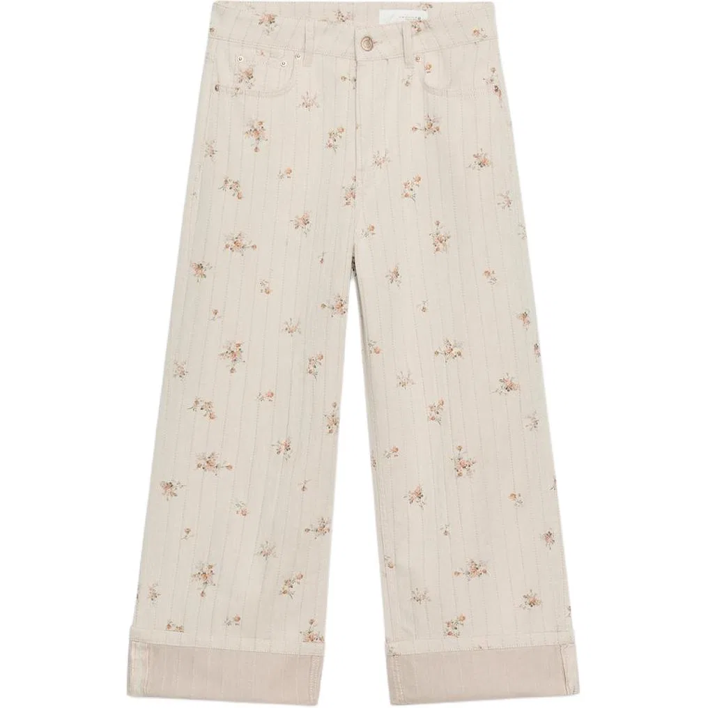 ZARA Женские джинсы прямого кроя ZW Jeans Beige