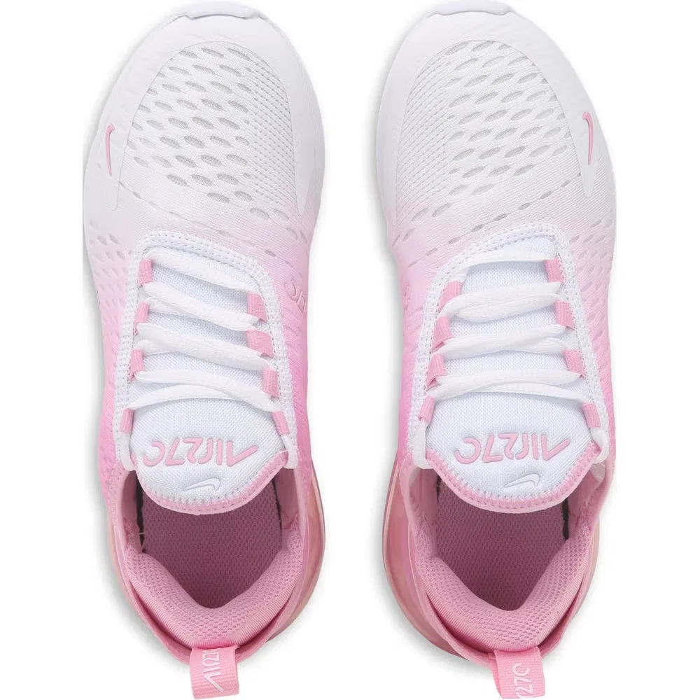 Детские кроссовки Air Max 270 Nike, Pink/White — фото 4