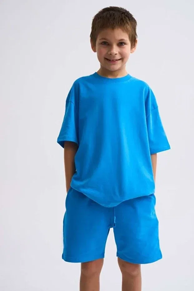 Детские шорты для мальчиков хлопковые Therecolor, Blue