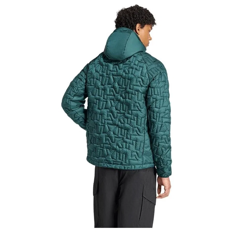 Мужская куртка с утеплителем XPR LF HO JKT adidas, Зеленый — фото 3