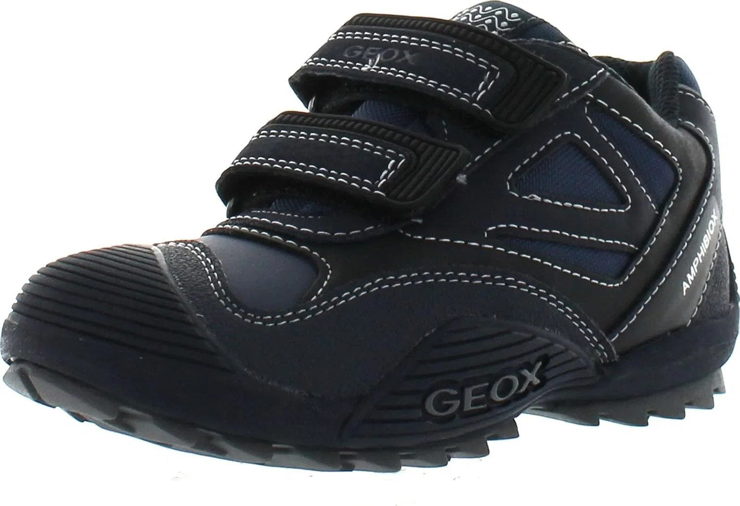 Детские ботинки для мальчиков с мембраной Geox Savage B ABX, Navy/Avio