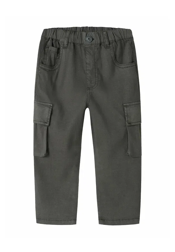 Брюки карго с эластичным поясом Nmmben tap cargo twi pant, Name It, peat — фото 3