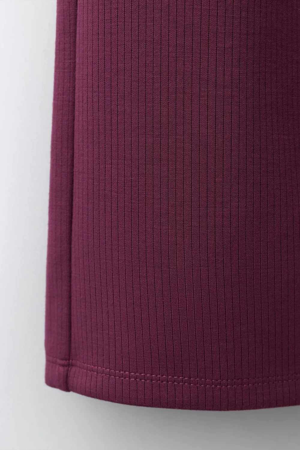 Спортивные брюки с широкими штанинами ZARA, Raspberry — фото 4