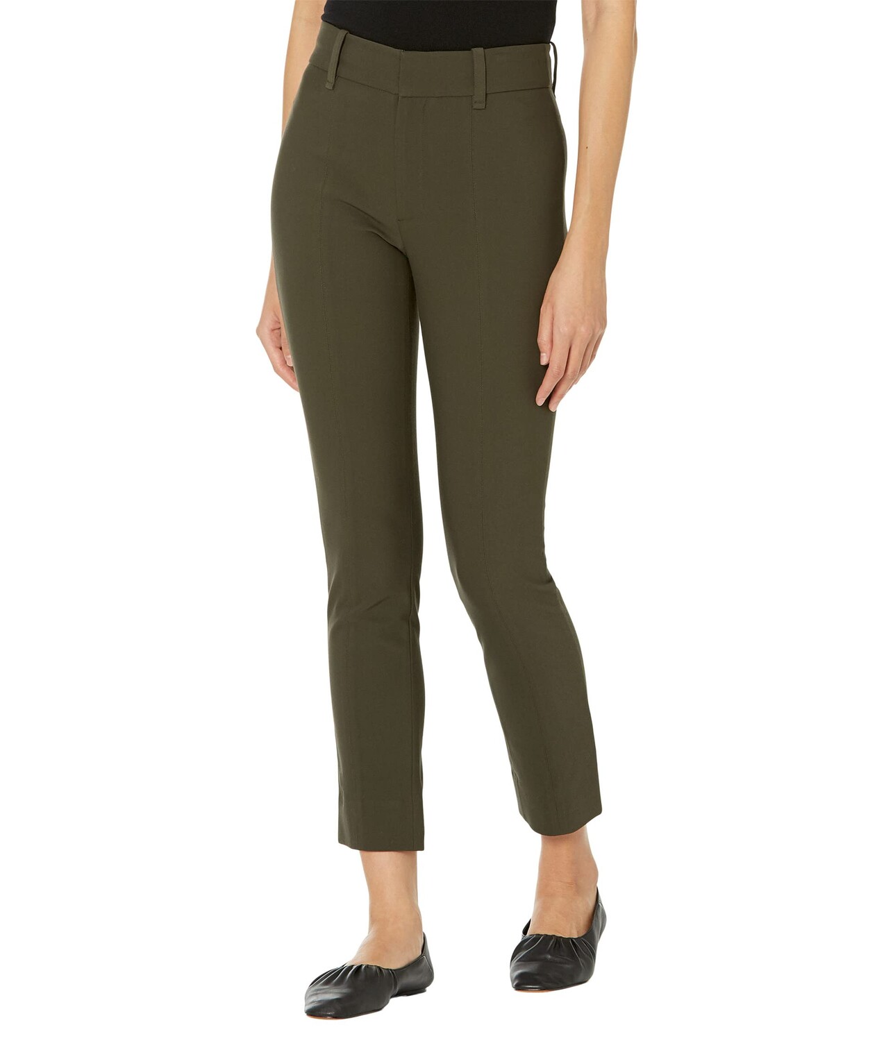 

Брюки Vince, High-Waist Cigarette Pants, Серый, Брюки Vince, High-Waist Cigarette Pants