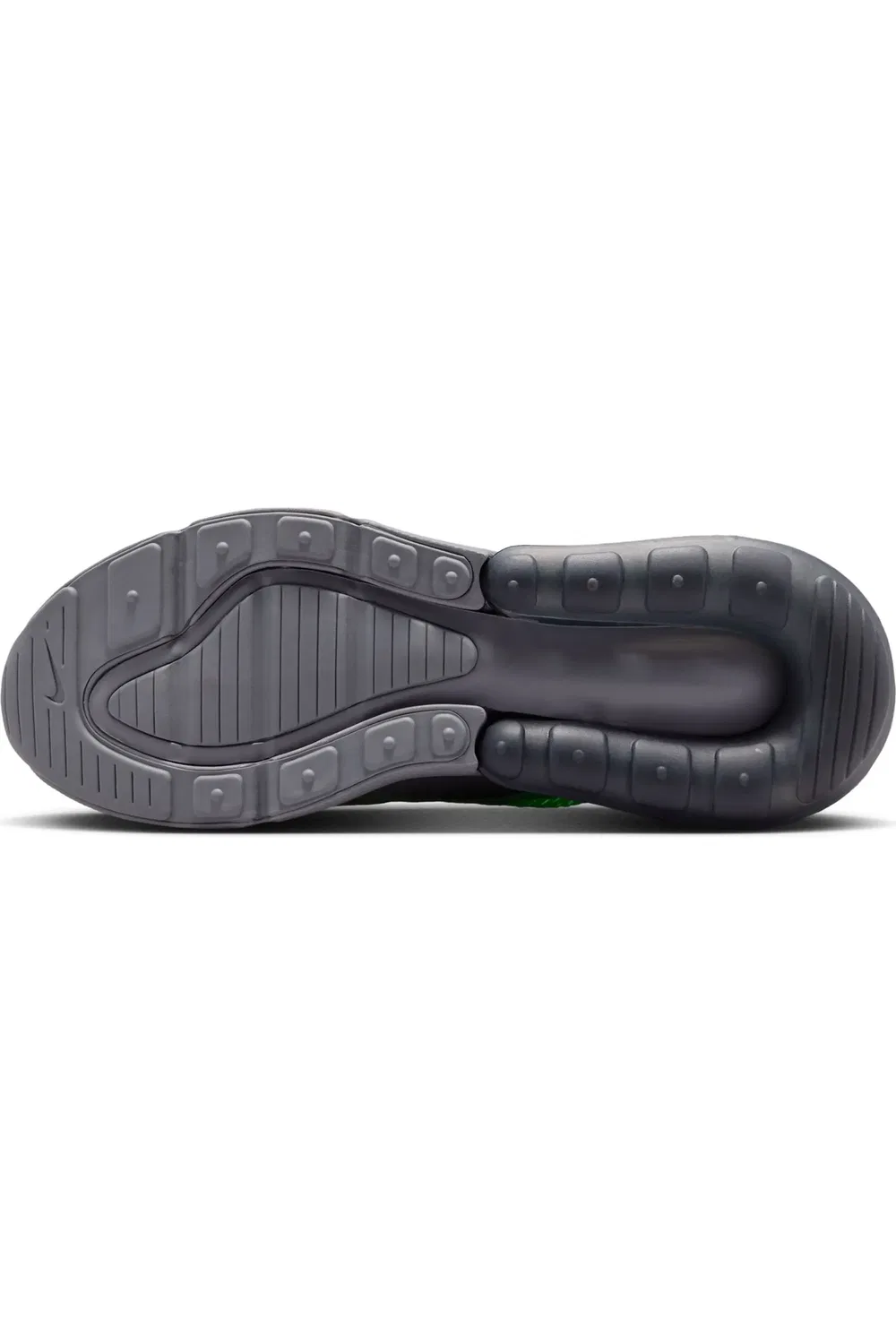 Детские кроссовки с амортизацией Air Max 270 Nike, Anthracite/Light Green — фото 4