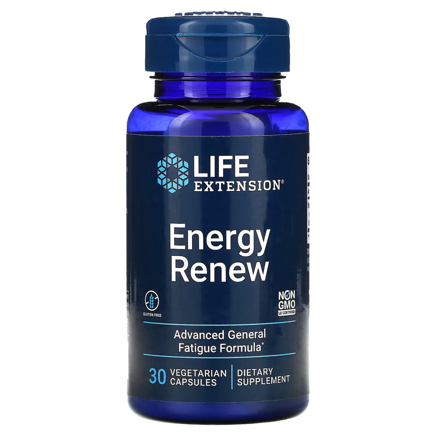 

Life Extension, Energy Renew, 30 вегетарианских капсул