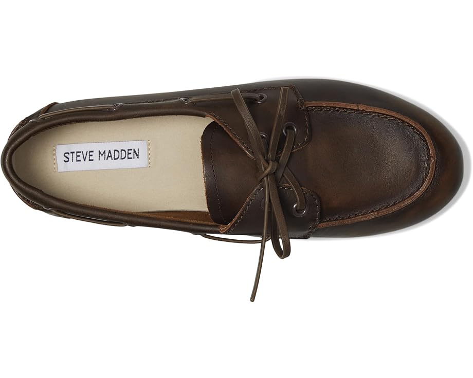 Туфли на плоской подошве Steve Madden Sag, цвет Brown Leather — фото 2
