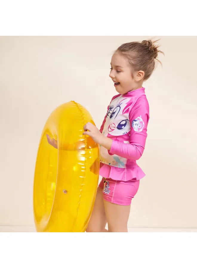 Комплект купальников с длинным рукавом My Little Pony Aimer Kids, розовый — фото 4