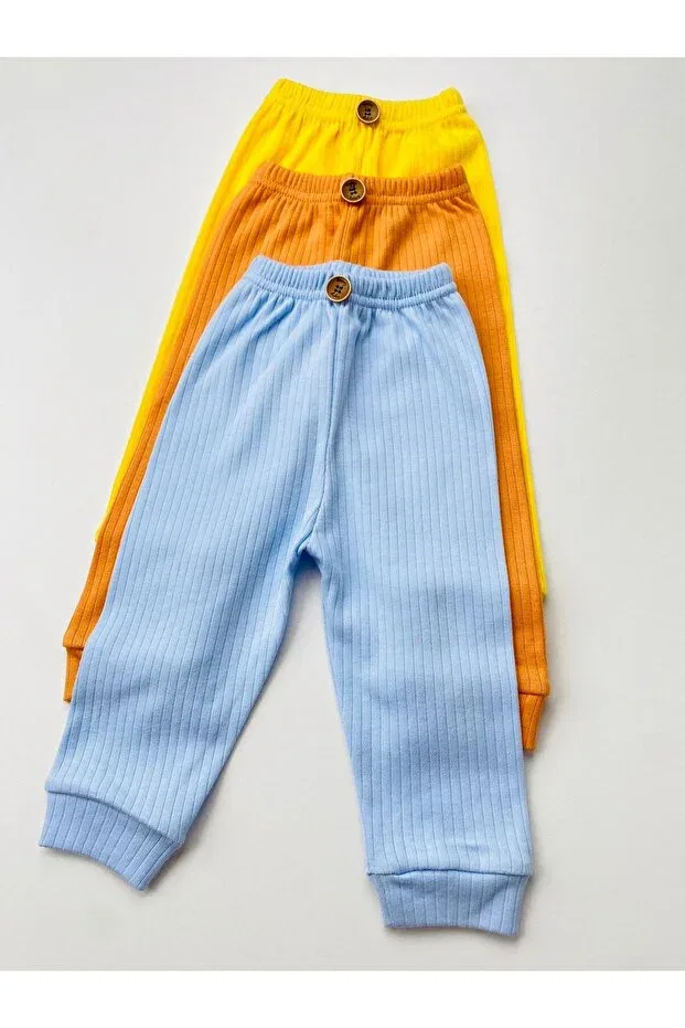 Детские брюки для девочек с принтом Basics Efu Baby, Multicolored — фото 4