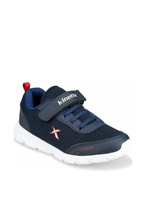 Детские кроссовки для мальчиков с принтом Kinetix, Navy Blue Red