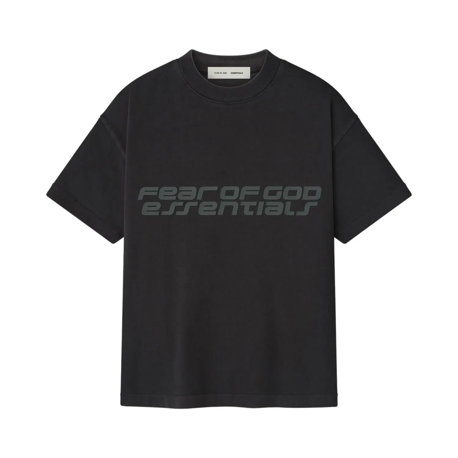 Футболка с коротким рукавом Fear of God Essentials Classic, черный