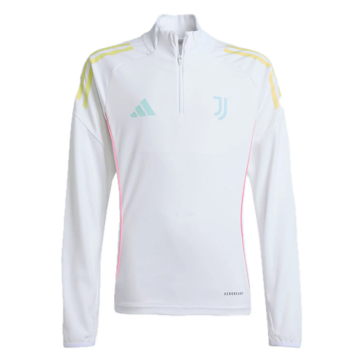 Детская тренировочная футболка с длинным рукавом Juventus Turin Tiro 25 Competition Adidas, белый