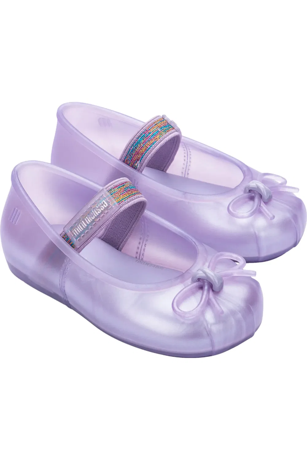 Детские балетки с бантом Sophie Mini Melissa, Lilac