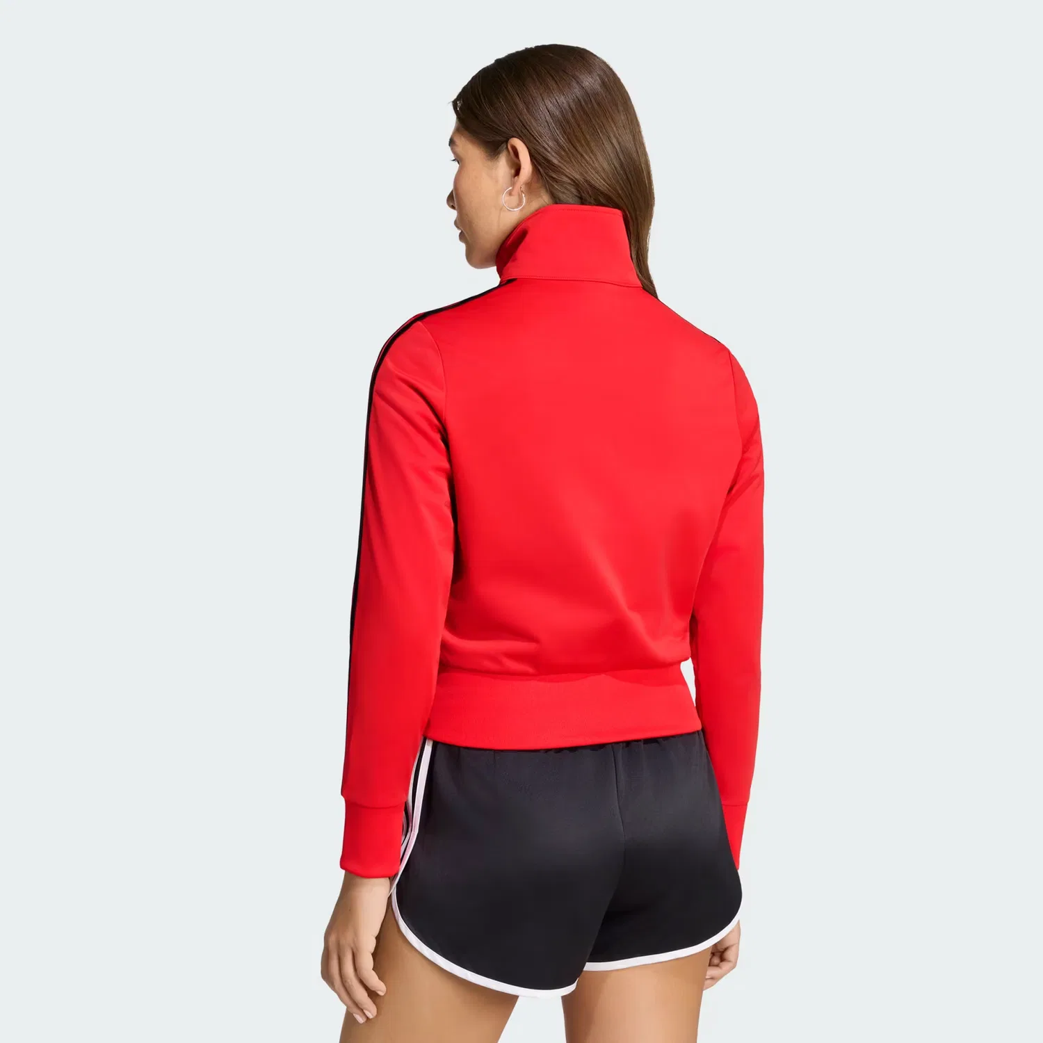 Женская спортивная куртка на молнии Firebird Classic Track Jacket Adidas Originals, ярко-красный/черный/белый — фото 2
