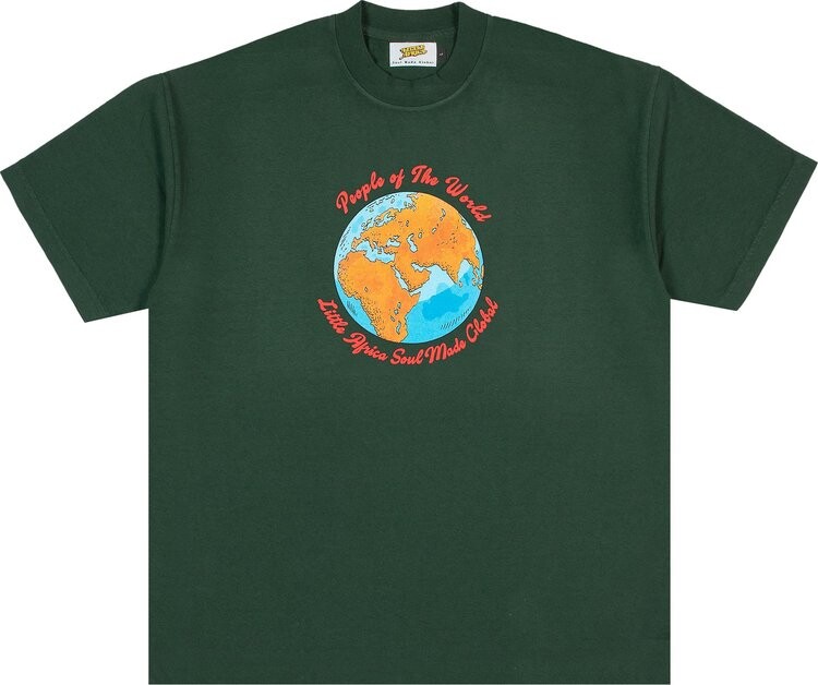 

Футболка Little Africa People of The World Tee 'Green', зеленый