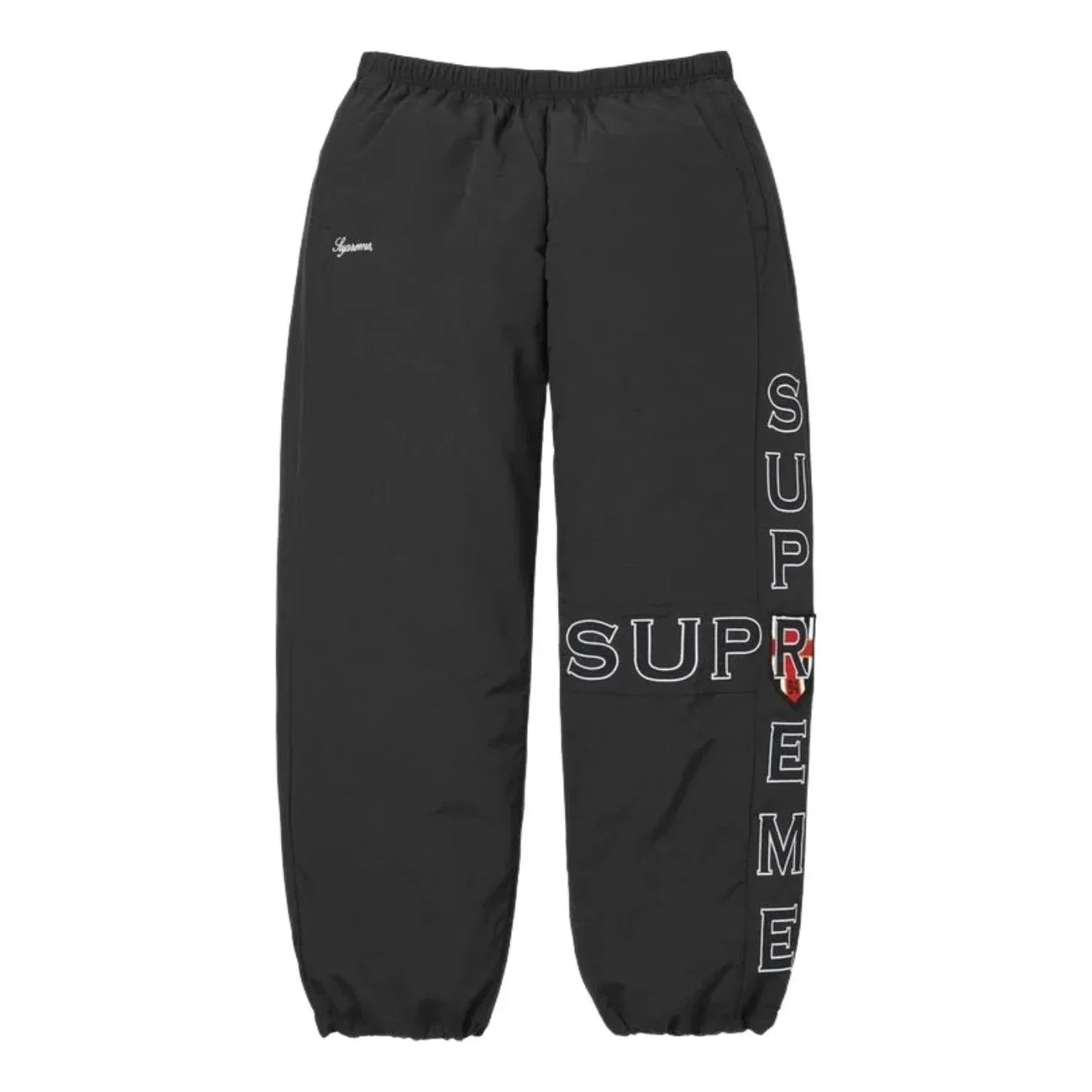 Мужские брюки FW26 Cross Track Pant 'Black' Supreme, черный