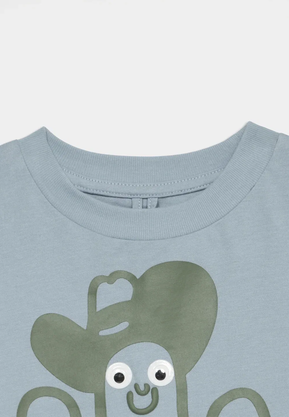 Футболка с принтом Stella Mccartney Kids, Blu Nebbia — фото 4