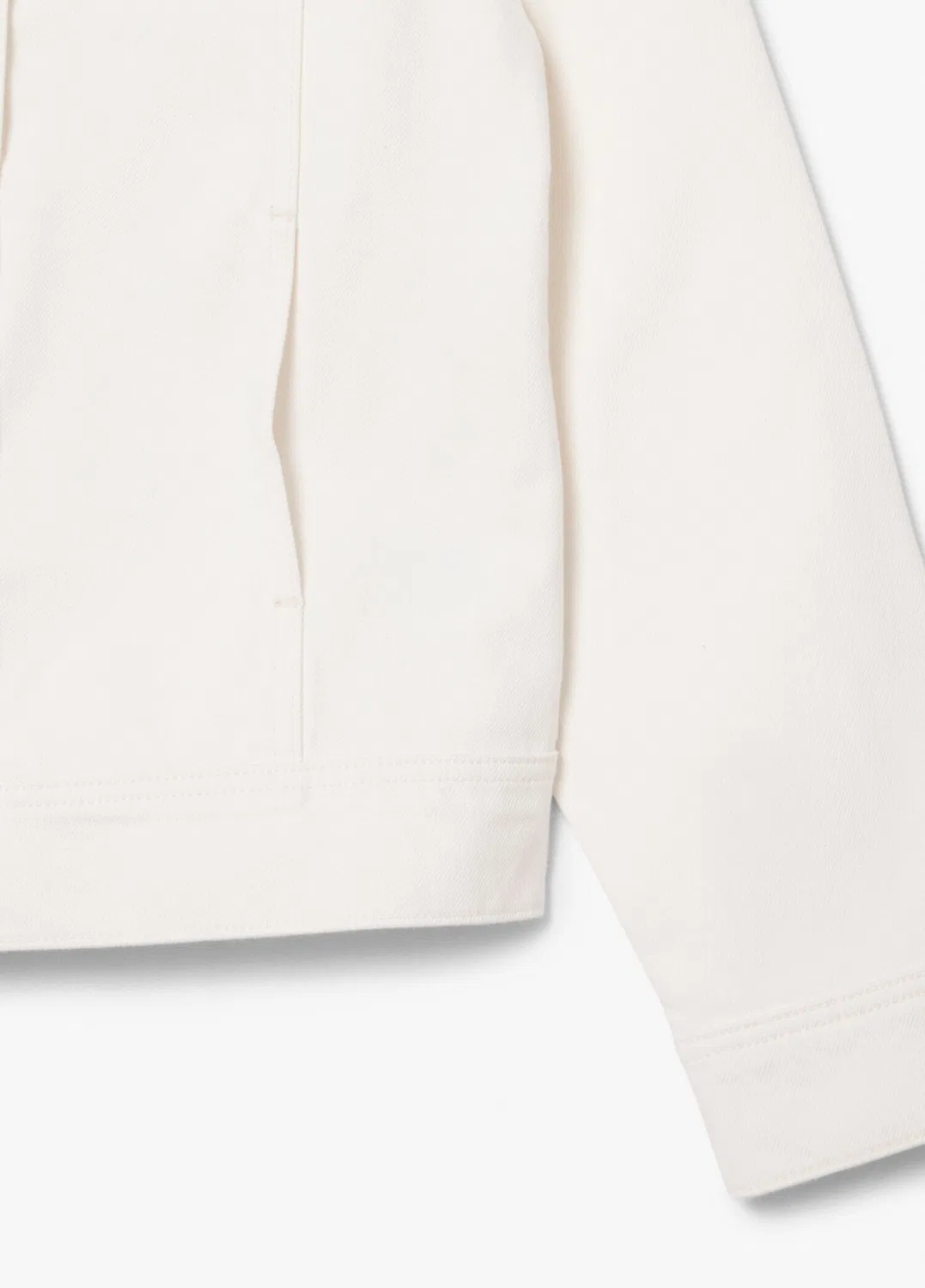 Куртка джинсовая Lacoste, белый — фото 4