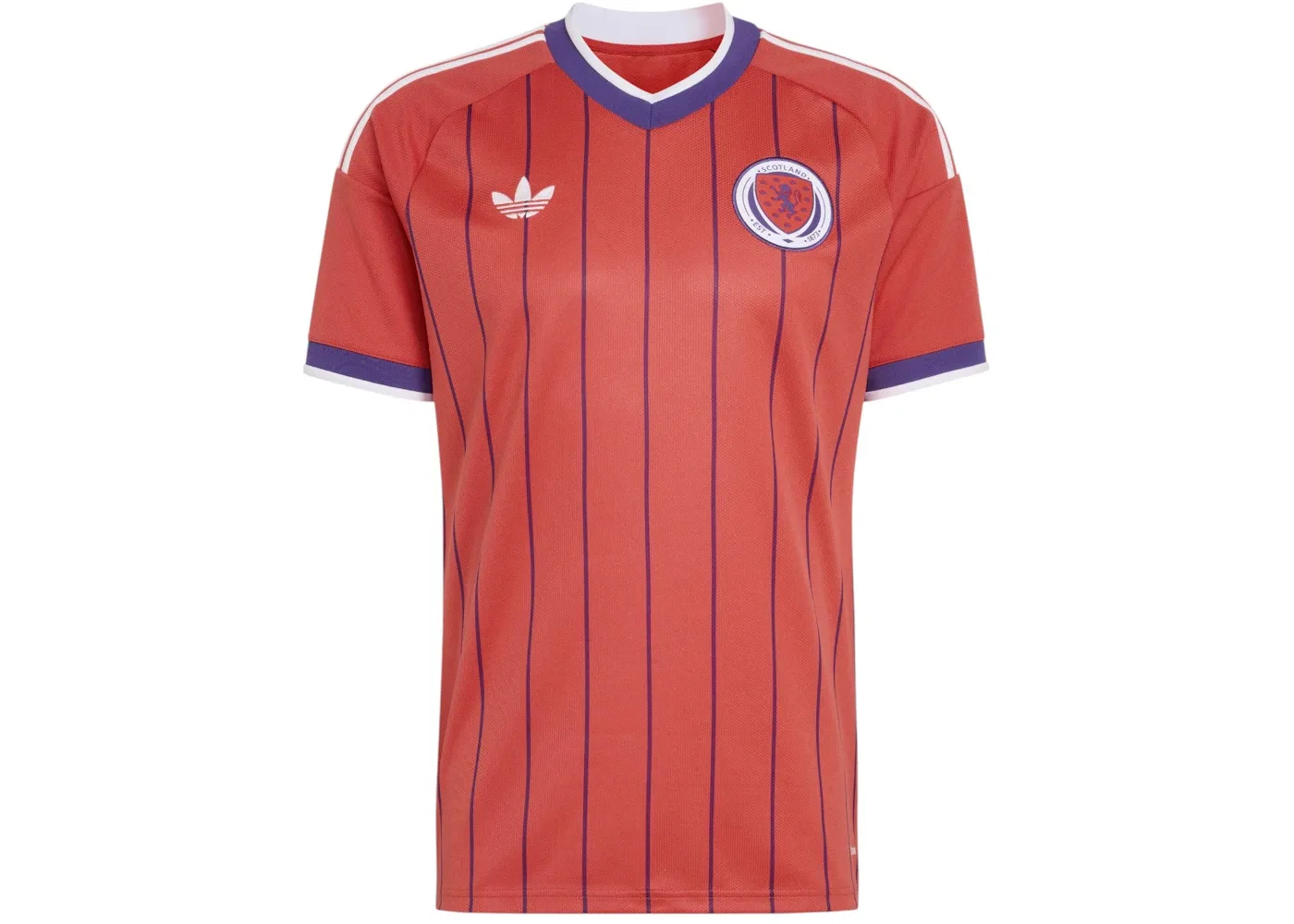 Мужская футболка с длинным рукавом Adidas, Trace Scarlet