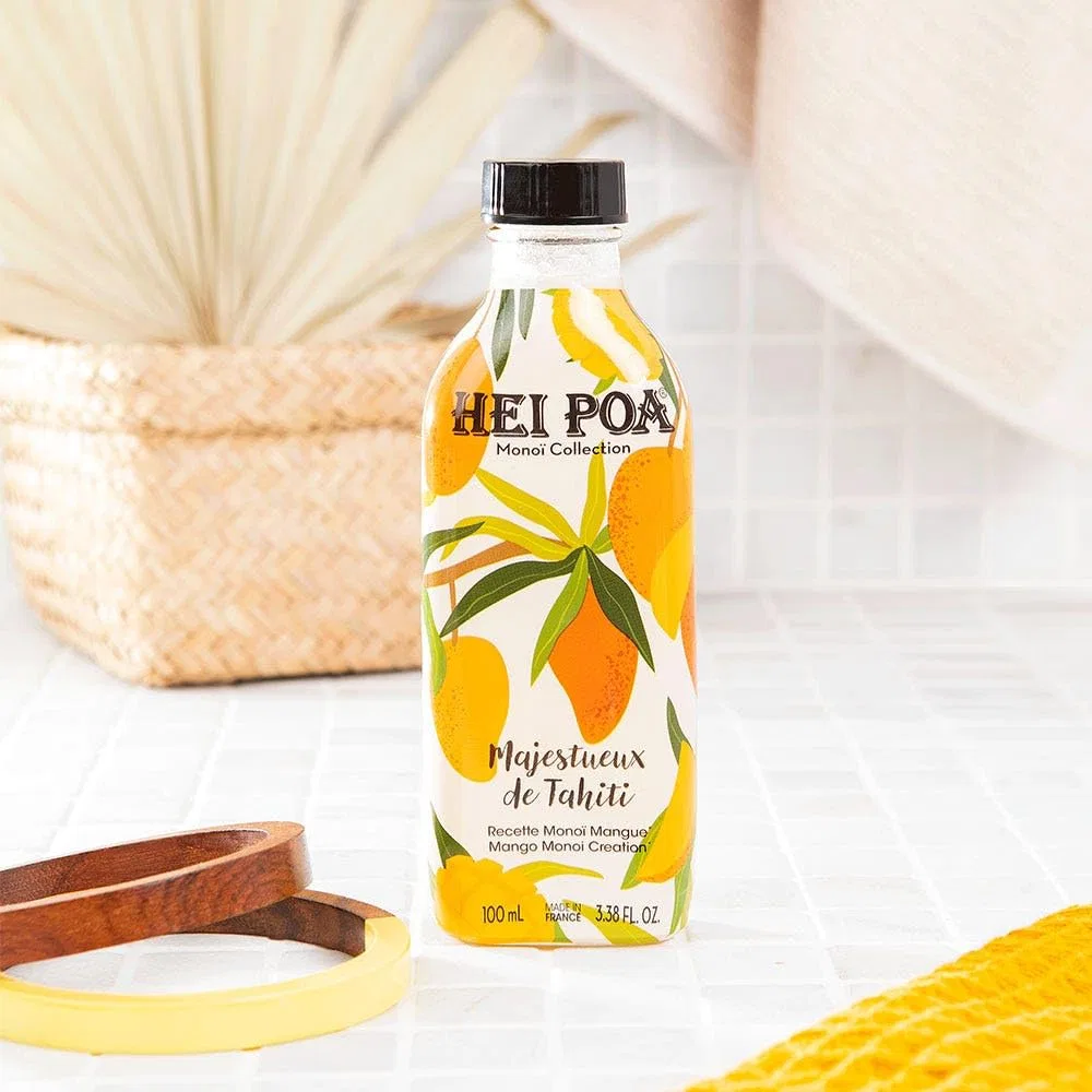 Солнцезащитное средство для лица HEI POA Monoï Collection Mango, 100 мл — фото 4