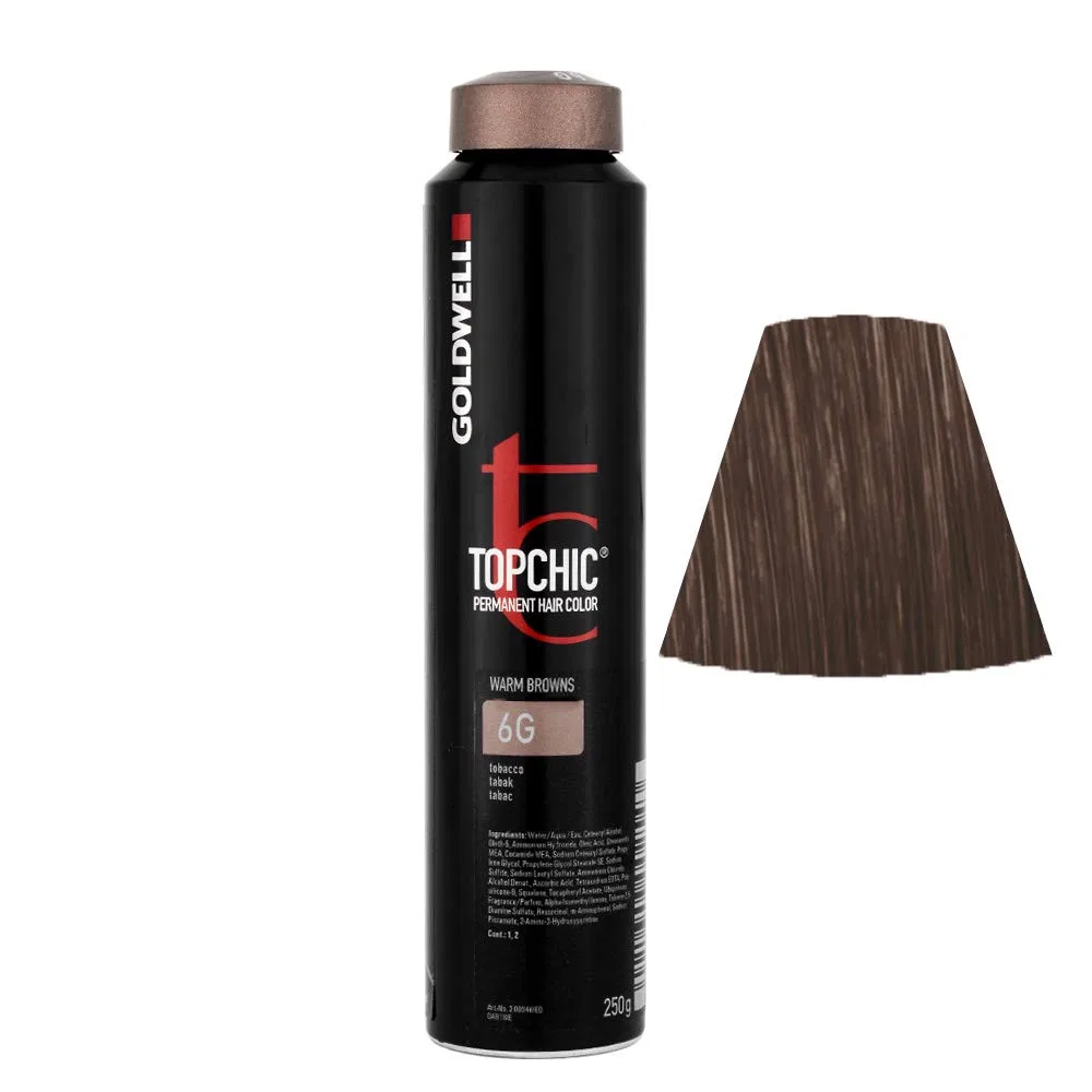 Краска для волос Goldwell Topchic Can 6G Tobacco, 250 мл Goldwell